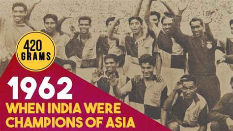 indian football 1952 to 1962